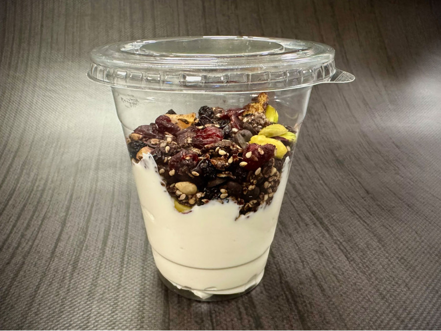 Fitness yogurt granola dark & crunch