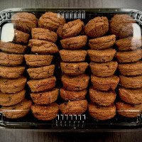 Πιατέλα 35 τμχ μικρά μπισκότα κακάο - choco chips