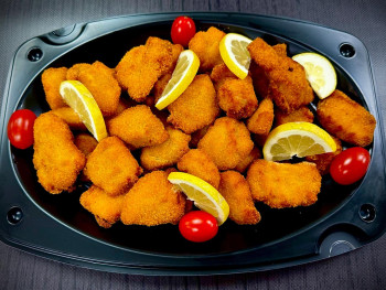 Πιατέλα 30 τμχ κοτομπουκιές πανέ