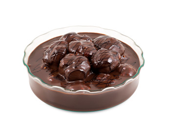 Chocolate Ganache Profiterole in Fireproof Glass 1,200g