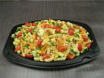 Veggie pasta catering salad