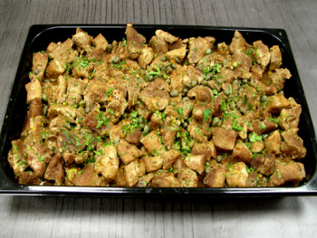 Pork with mustard  sauce for 10 people 
